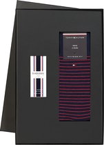 Heren cadeaubox: Tommy Hilfiger parfum + 2-pack Tommy Hilfiger sokken -  Maat: 39-42