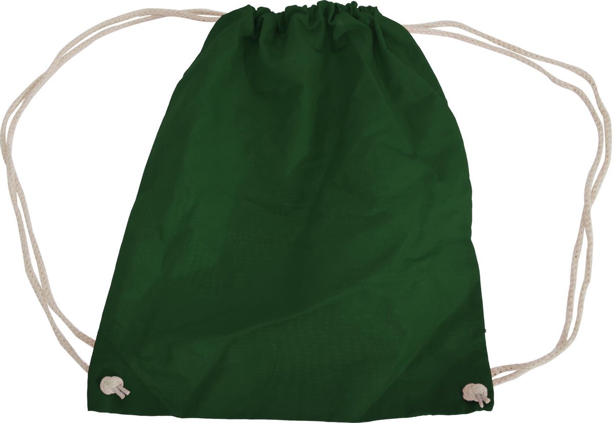 Westford Mill Katoenen Gymsac-zak - 12 Liter (Fles groen)