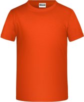James And Nicholson Childrens Boys Basic T-Shirt (Oranje)