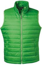 James and Nicholson Heren Waterafstotend Gewatteerd Vest (Groen)