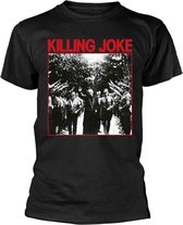 Killing Joke Heren Tshirt -XL- Pope Zwart