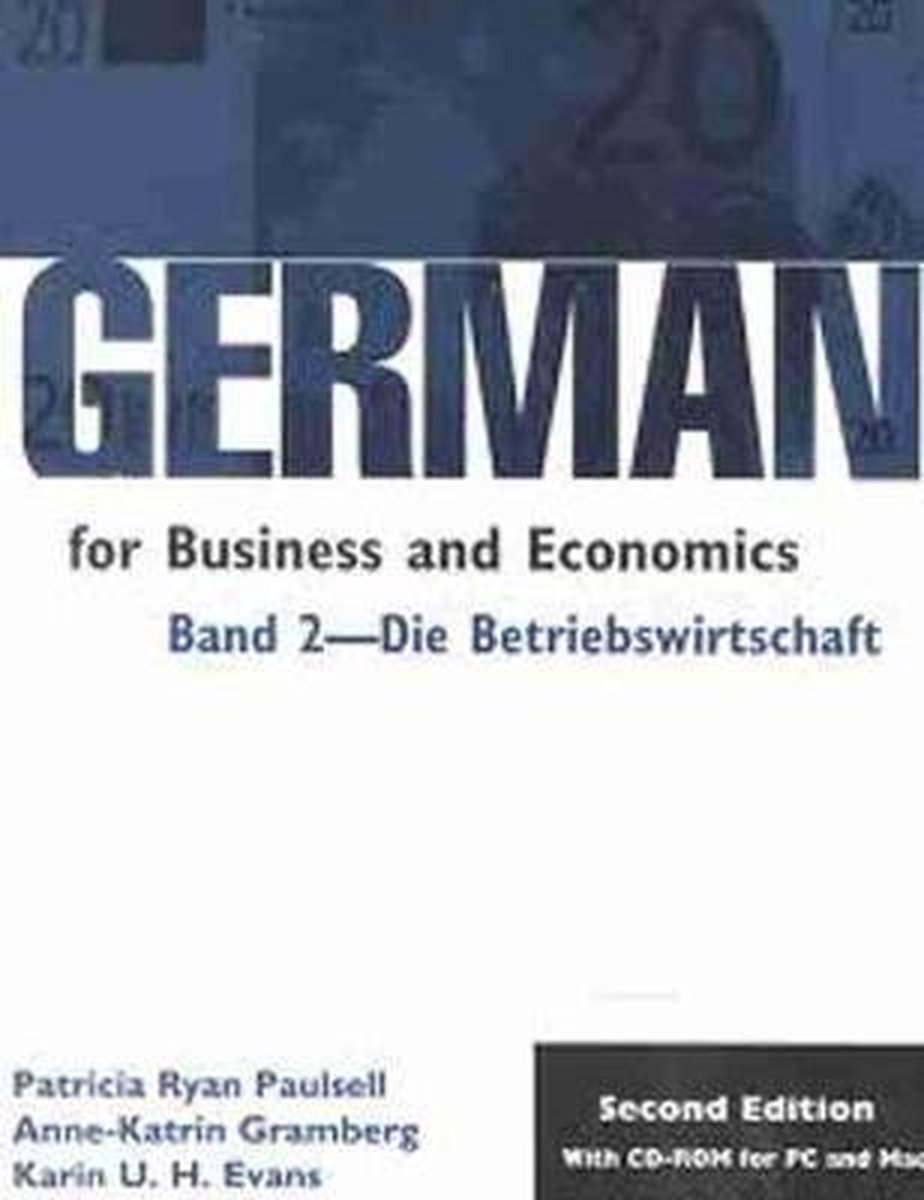 German For Business And Economics, Band 2, Die Betribswirtschaft: Student