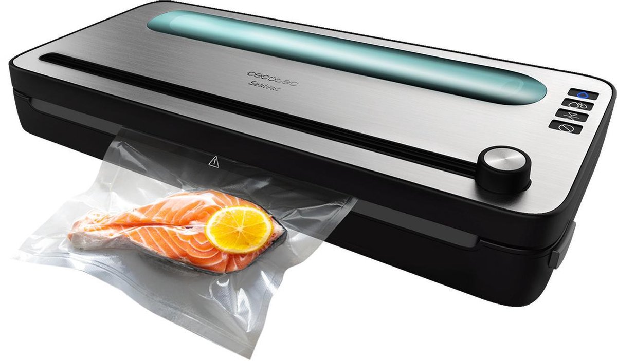 Vacuüm-sealmachine Voor Droge En Vochtige Levensmiddelen Met Dubbele Hitteverzegeling