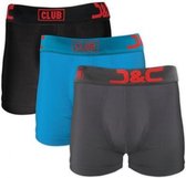 J&C 3-pack Heren boxershorts R4485-20011 maat S