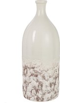J-Line Vaas Oceane Keramiek Bruin/Grijs Large