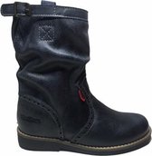 Kickers rits oxford effen lange laars Jaclyn navy mt 27