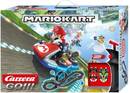 bros Uitgaan Verdeel Carrera GO!!! Nintendo Mario Kart - Racebaan | bol.com