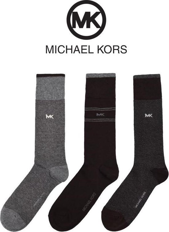 Michael Kors One Size Crew Sokken - 3 Paar - Inclusief Geschenkdoos