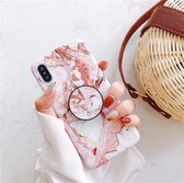 Iphone 11 Pro Marmer Case Roze