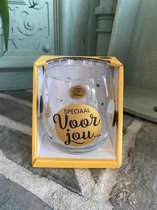Wijn - water glas / Speciaal voor jou / wijnglas / waterglas / leuke tekst / moederdag / vaderdag / verjaardag / cadeau