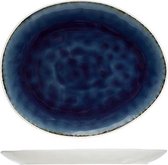 Spirit Blue Dinner Plate Oval 19.5x16.5m