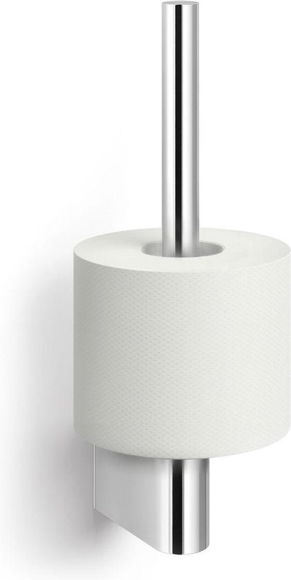 Zack reserve toiletrolhouder Atore hoogglanzend gepolijst rvs - boren -  40450 | bol.com