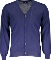 Gant Cardigan Blauw S Heren