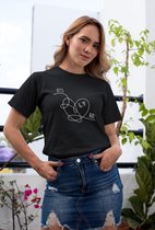Kpop BTS Love Yourself Album Heart | Army Bangtan Boys | Korean Fan Merchandise | Unisex Maat S