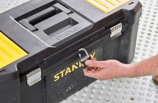 Stanley Essential M 26 Gereedschapskoffer - Met Inzettray & Assorters in Deksel - STANLEY