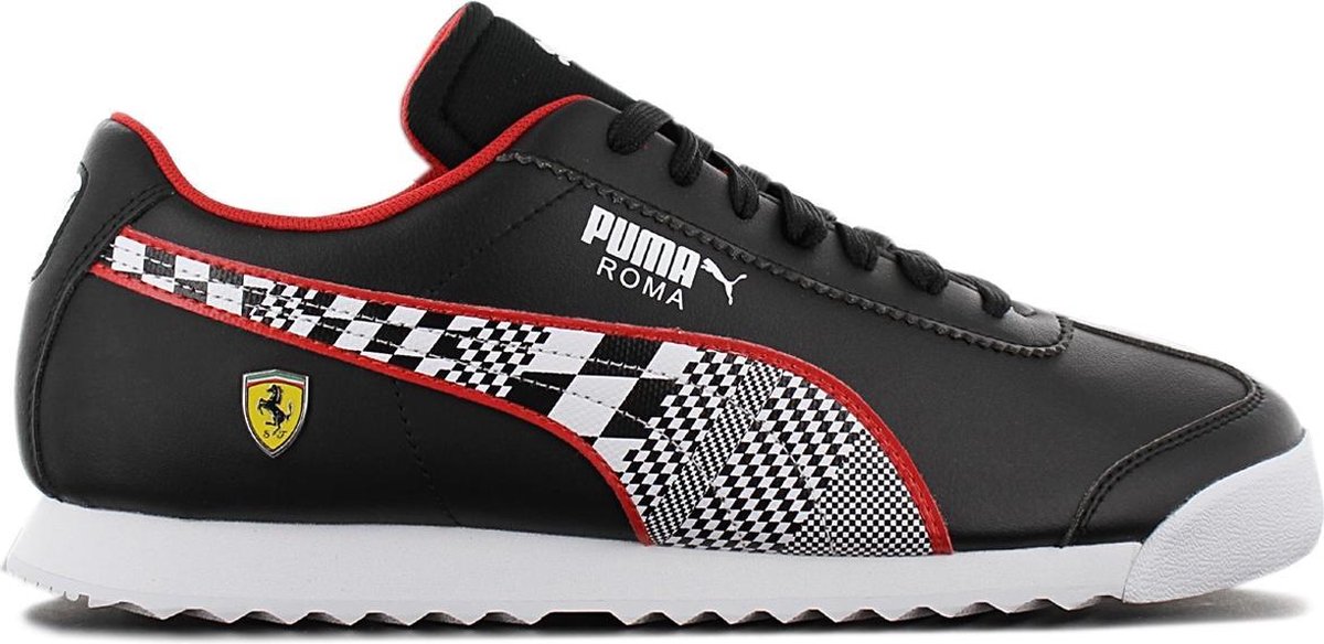 Puma SF Roma - Scuderia Ferrari Collection - Heren Sneakers Sport Casual Schoenen Zwart 339940-01 - Maat EU 42.5 UK 8.5 - PUMA