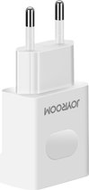 JOYROOM L-L221 5V 2A Draagbare dubbele USB-poorten Smart Charge reislader, EU-stekker