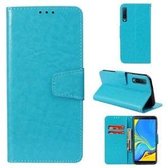 Samsung A7 2018 Hoesje Wallet Case Turquoise