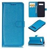 Samsung S10 Plus Hoesje Wallet Case Turquoise