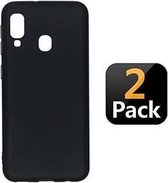 Telefoonhoesje - Back Cover - Geschikt Voor Samsung Galaxy A20e - Zwart