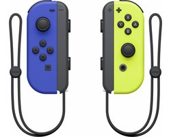 foto van Nintendo Switch Joy-Con Controller paar - Blauw en Neon Geel
