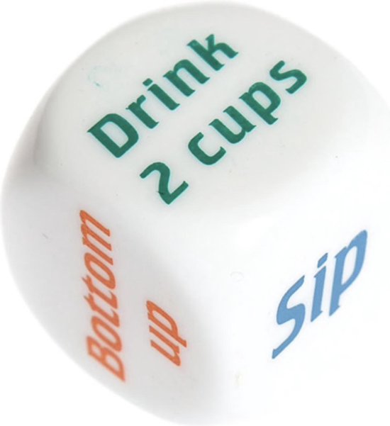Thumbnail van een extra afbeelding van het spel Set van 4 Drankspel Dobbelstenen - Drinkopdracht - Dobbelsteen - Drankspelletje - Drink - Drank - Spel - Drinken - Shots - Party - Partyspel - Dobbelen - Dobbelstenen - 4 STUKS