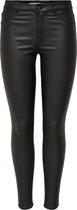 Jacqueline de Yong Broek Jdynewthunder Coated Reg Skn Pnt Noos 15211788 Black Dames Maat - W26 X L34