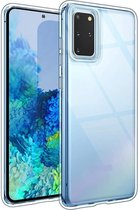Flexibele achterkant Silicone hoesje transparant Geschikt voor: Samsung Galaxy S20 Plus