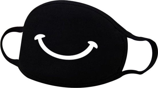 Mondkapje Smile | Mondmasker wasbaar met print | Wasbare stoffen Mondkapjes | Ov geschikt | Kind en volwassenen | Katoenen mondkapje | Herbruikbare Mondkapjes | Herbruikbaar | Mondkapje wasbaar | Mondkapjes wasbaar