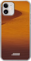 iPhone 12 Mini Hoesje Transparant TPU Case - Sand Dunes #ffffff