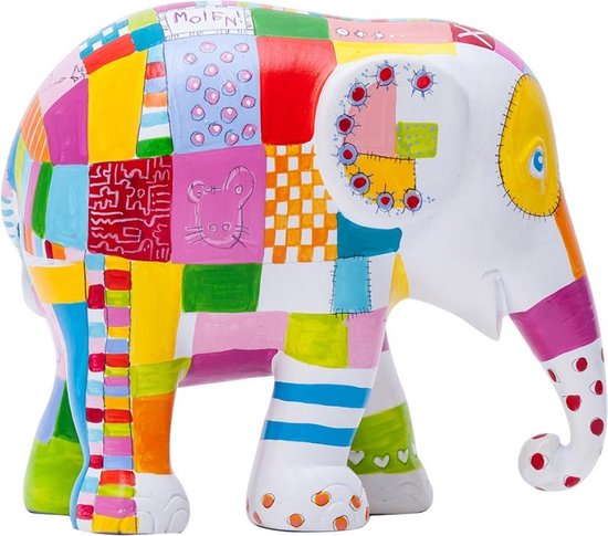 Elphant parade Iro Iro 30 cm Handgemaakt Olifantenstandbeeld