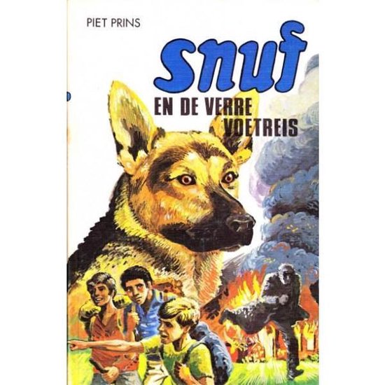 Cover van het boek 'Snuf en de verre voetreis' van Piet Prins