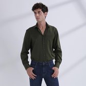 Baurotti Overhemd Regular Fit Ivy Groen - 41