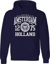 Hoodies adults - Trademark white - Navy