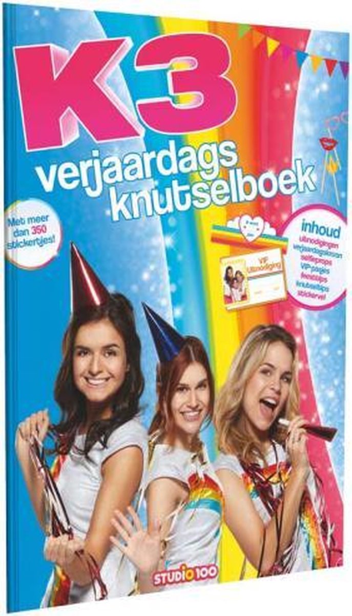 K3 verjaardagsknutselboek — cadeau in Boeken - foto 4