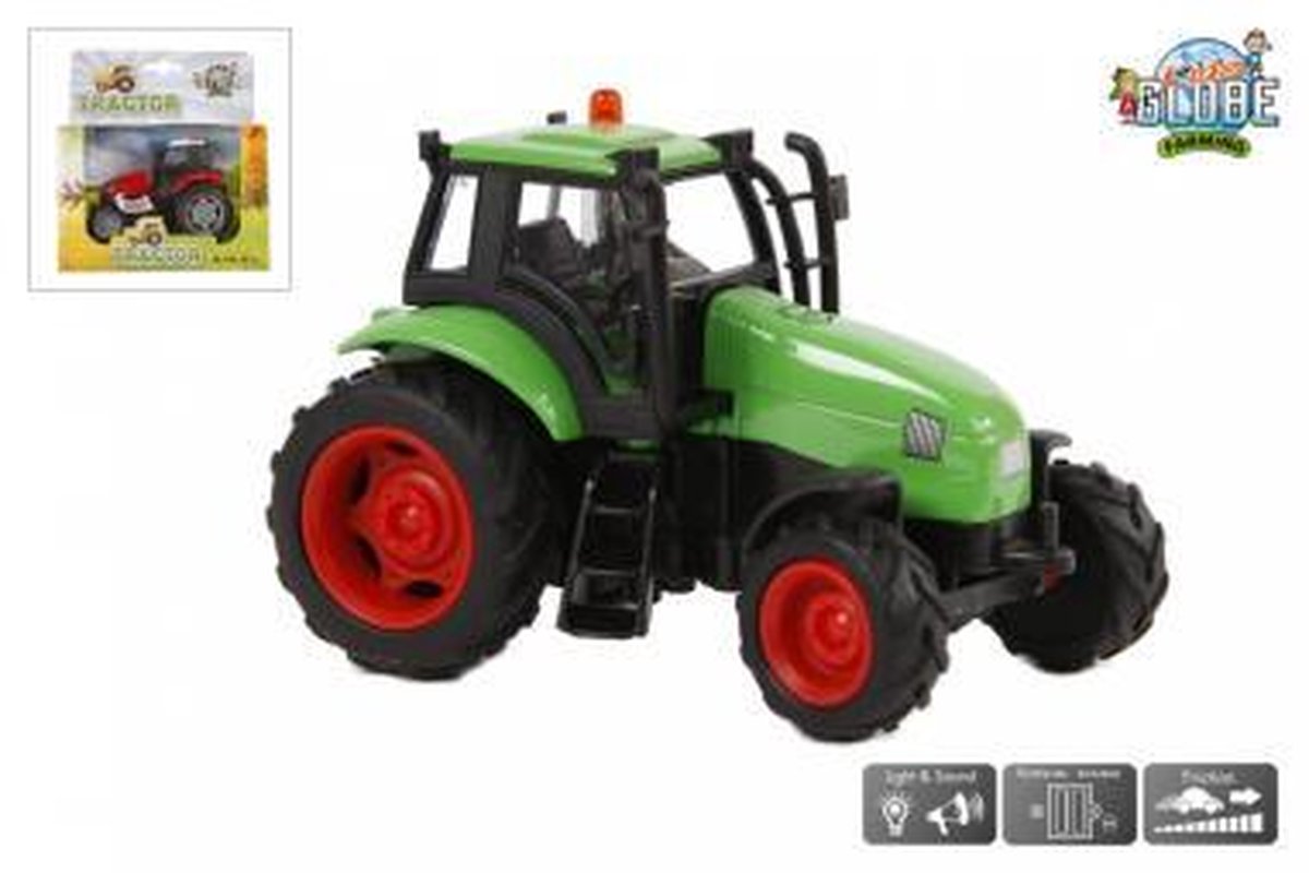 Kids Globe Tractor met Licht en Geluid, 1:32 — afbeelding 8