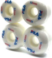 Fila Skateboard Wielen 52 Mm Polyurethaan Wit 4 Stuks