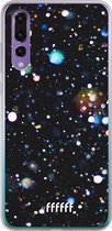 Huawei P30 Hoesje Transparant TPU Case - Galactic Bokeh #ffffff