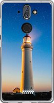 Nokia 8 Sirocco Hoesje Transparant TPU Case - Lighthouse #ffffff