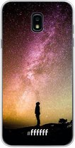 Samsung Galaxy J7 (2018) Hoesje Transparant TPU Case - Watching the Stars #ffffff