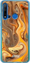 Huawei P20 Lite (2019) Hoesje Transparant TPU Case - Brownie Caramel #ffffff