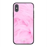 iPhone X Hoesje TPU Case - Cotton Candy #ffffff