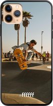 iPhone 11 Pro Max Hoesje TPU Case - Let's Skate #ffffff