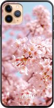 iPhone 11 Pro Max Hoesje TPU Case - Cherry Blossom #ffffff