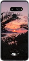 LG G8 ThinQ Hoesje Transparant TPU Case - Pretty Sunset #ffffff