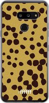 LG G8 ThinQ Hoesje Transparant TPU Case - Cheetah Print #ffffff