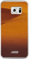 Samsung Galaxy S6 Edge Hoesje Transparant TPU Case - Sand Dunes #ffffff