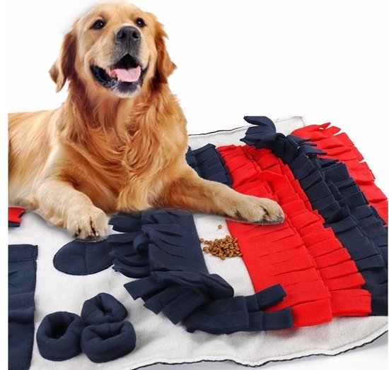 Snuffelmat – Honden Speelgoed - Intelligentiespeelgoed voor Hond en Kat – Puppy Speelgoed - Hondenspeeltjes - Hondenpuzzel – Gebruikt door Hondentrainers