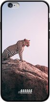 iPhone 6 Hoesje TPU Case - Leopard #ffffff