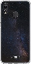 Huawei P20 Lite (2018) Hoesje Transparant TPU Case - Dark Space #ffffff